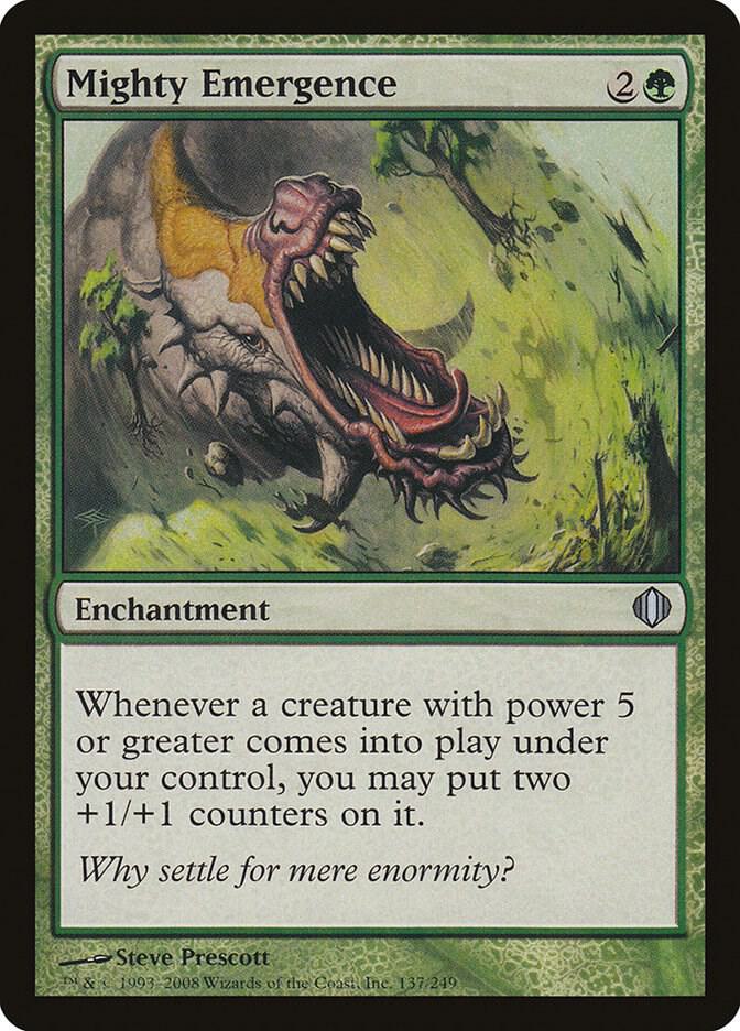 Mighty Emergence, Shards of Alara 137