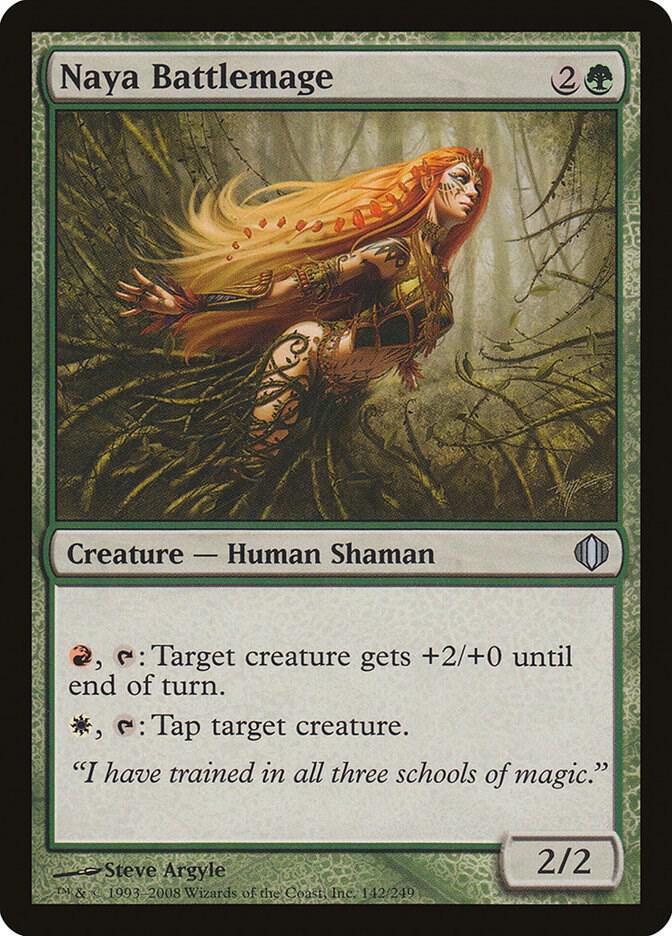 Naya Battlemage, Shards of Alara 142