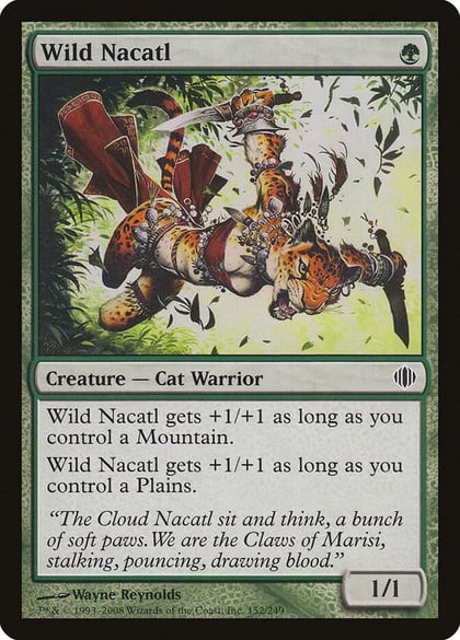 Wild Nacatl, Shards of Alara 152