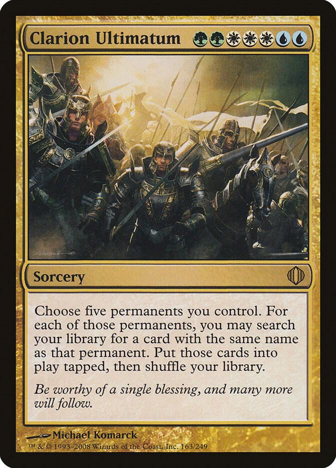Clarion Ultimatum, Shards of Alara 163