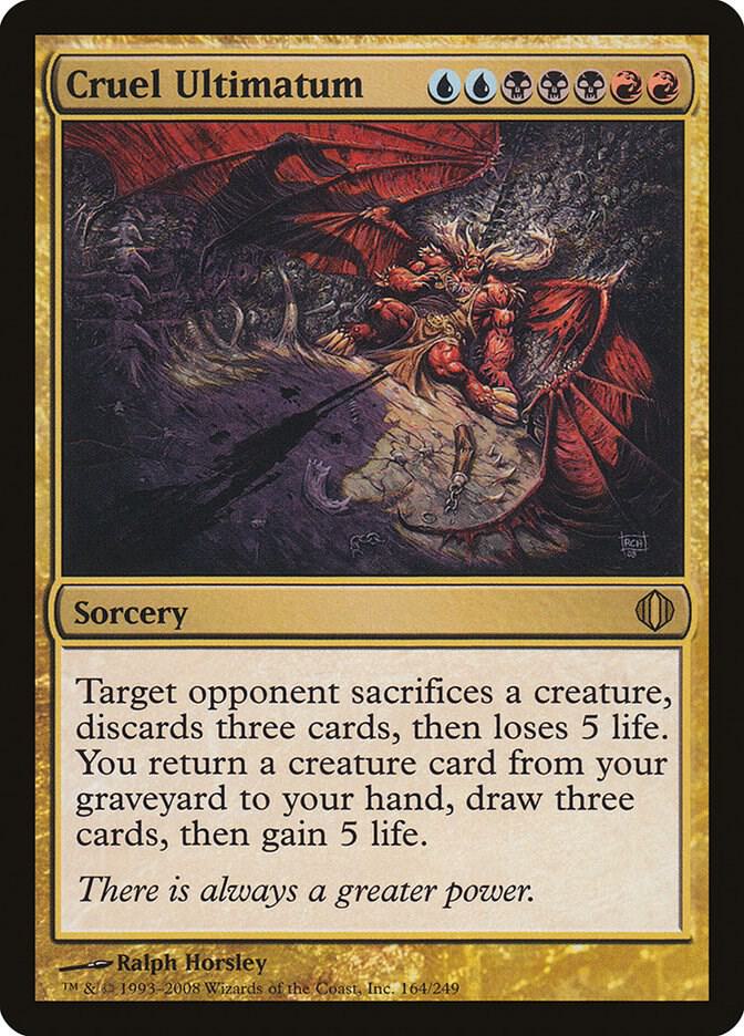 Cruel Ultimatum, Shards of Alara 164