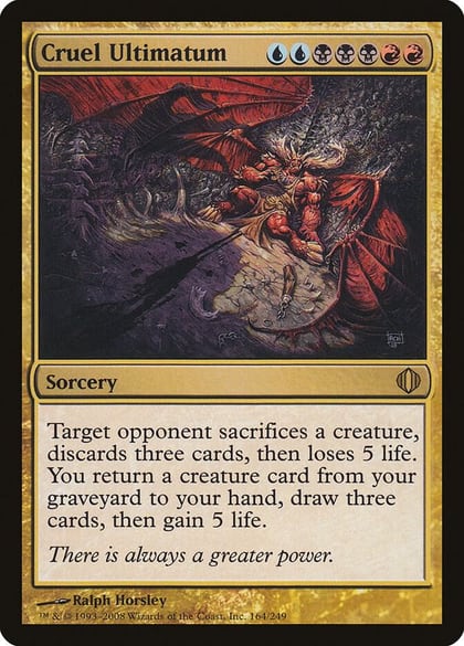 Cruel Ultimatum, Shards of Alara 164