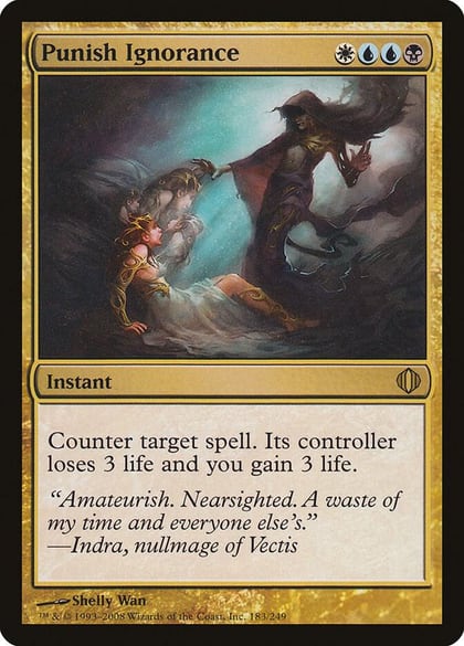 Punish Ignorance, Shards of Alara 183