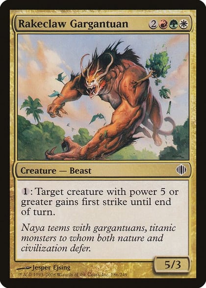 Rakeclaw Gargantuan, Shards of Alara 186