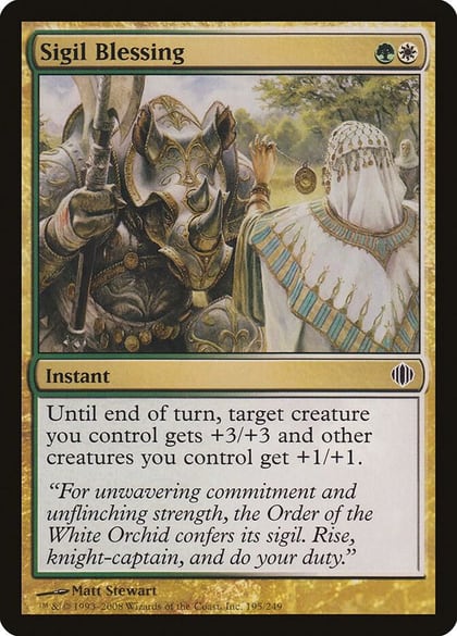 Sigil Blessing, Shards of Alara 195