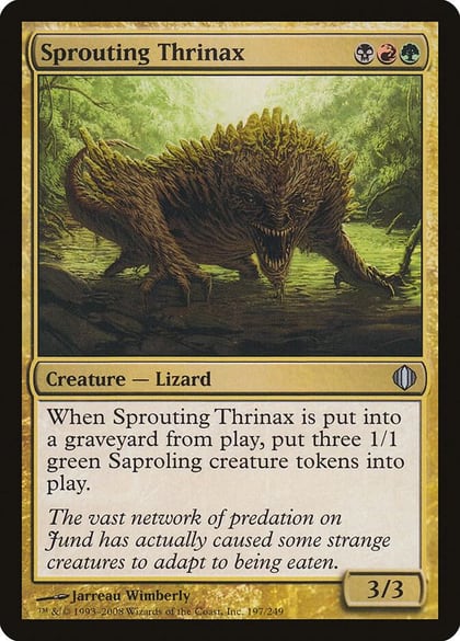 Sprouting Thrinax, Shards of Alara 197