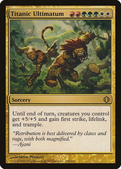 Titanic Ultimatum, Shards of Alara 204