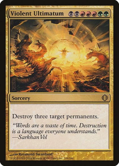 Violent Ultimatum, Shards of Alara 206