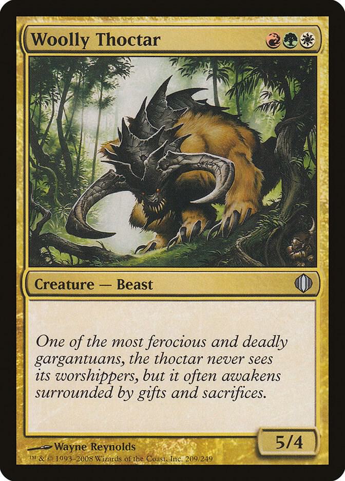 Woolly Thoctar, Shards of Alara 209