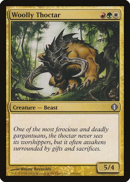 Woolly Thoctar, Shards of Alara 209