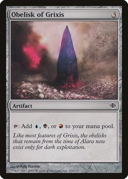 Obelisk of Grixis, Shards of Alara 214