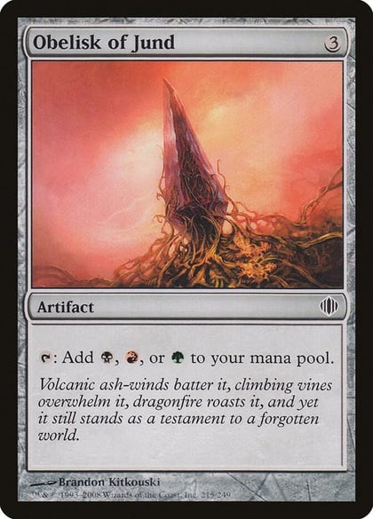 Obelisk of Jund, Shards of Alara 215