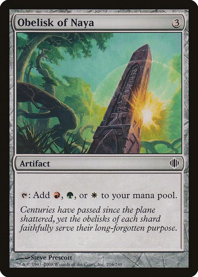 Obelisk of Naya, Shards of Alara 216