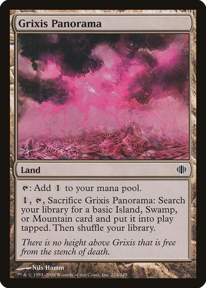 Grixis Panorama, Shards of Alara 224