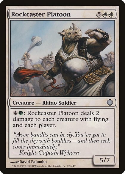 Rockcaster Platoon, Shards of Alara 23