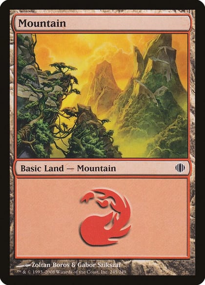 Mountain (245), Shards of Alara 245