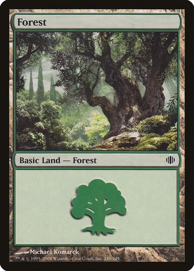 Forest (249), Shards of Alara 249