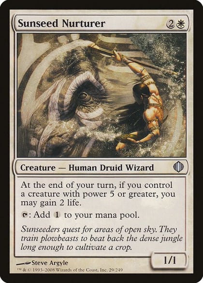Sunseed Nurturer, Shards of Alara 29