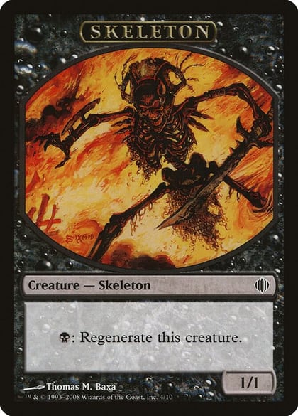 Skeleton Token, Shards of Alara 4