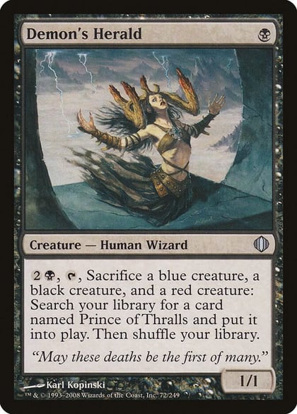 Demon's Herald, Shards of Alara 72