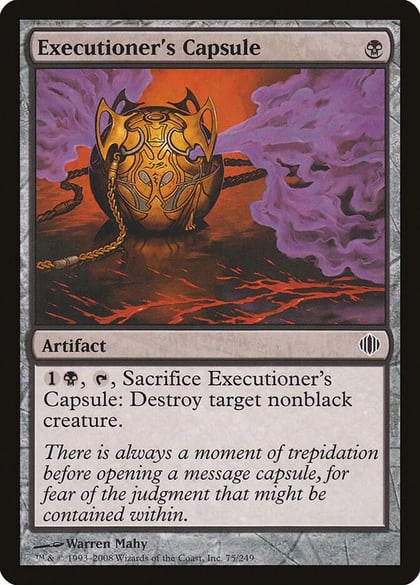 Executioner's Capsule, Shards of Alara 75
