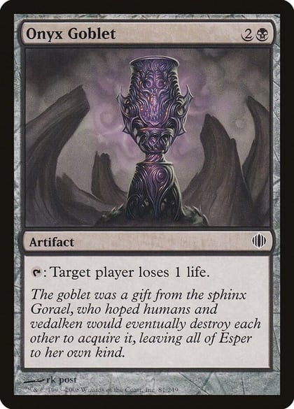 Onyx Goblet, Shards of Alara 81