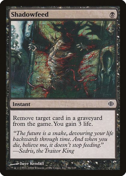 Shadowfeed, Shards of Alara 86