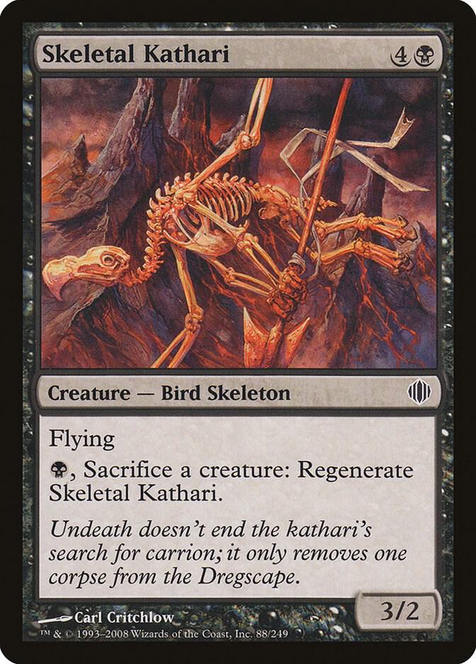 Skeletal Kathari, Shards of Alara 88