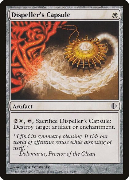 Dispeller's Capsule, Shards of Alara 8