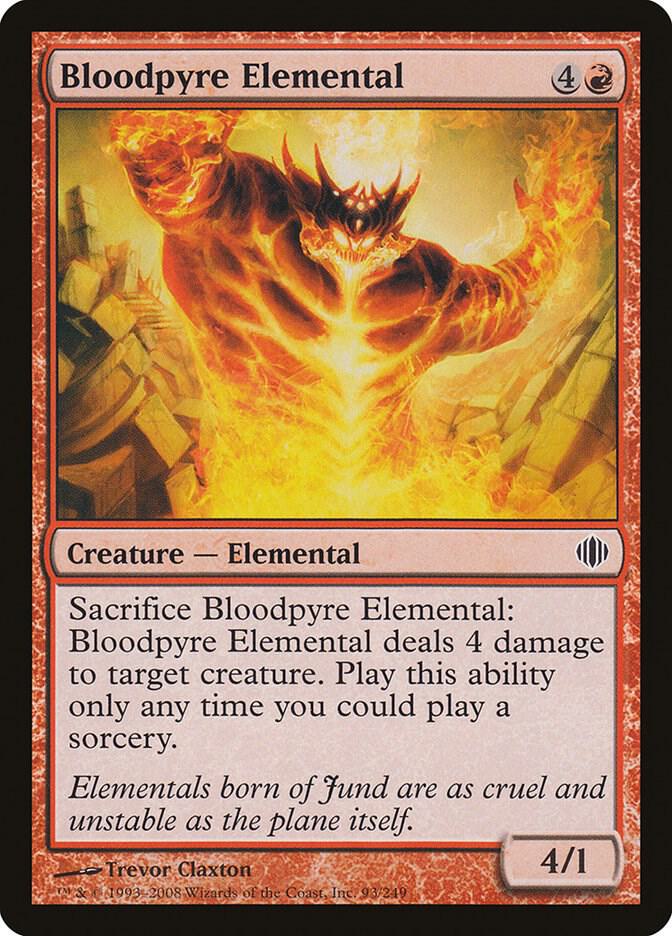Bloodpyre Elemental, Shards of Alara 93