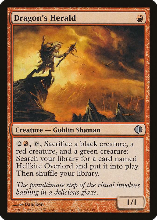 Dragon's Herald, Shards of Alara 98