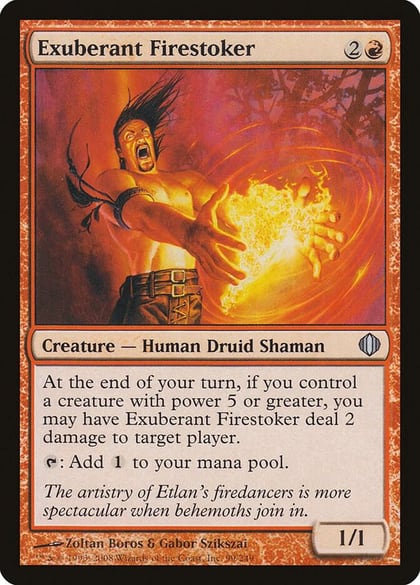 Exuberant Firestoker, Shards of Alara 99