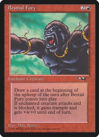 Bestial Fury (Facing Left), Alliances 100