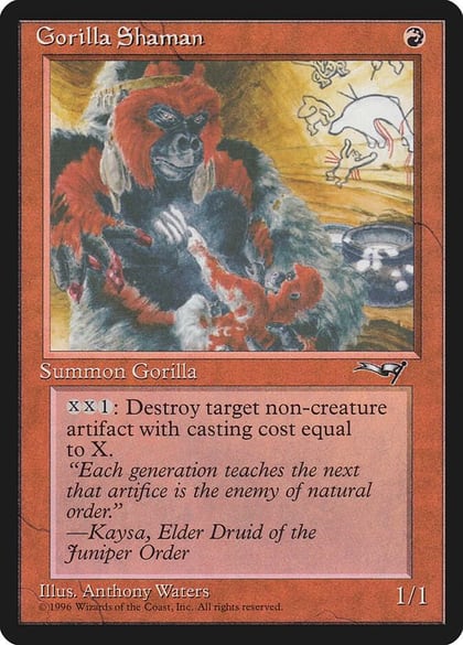 Gorilla Shaman (Holding Baby), Alliances 107