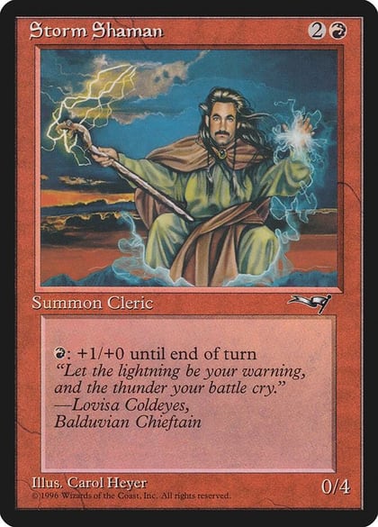 Storm Shaman (Male), Alliances 119