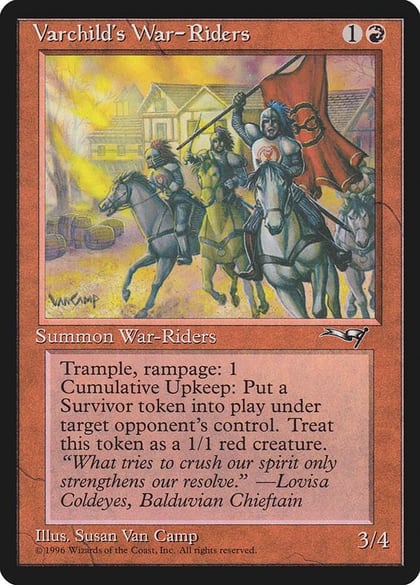 Varchild's War-Riders, Alliances 122