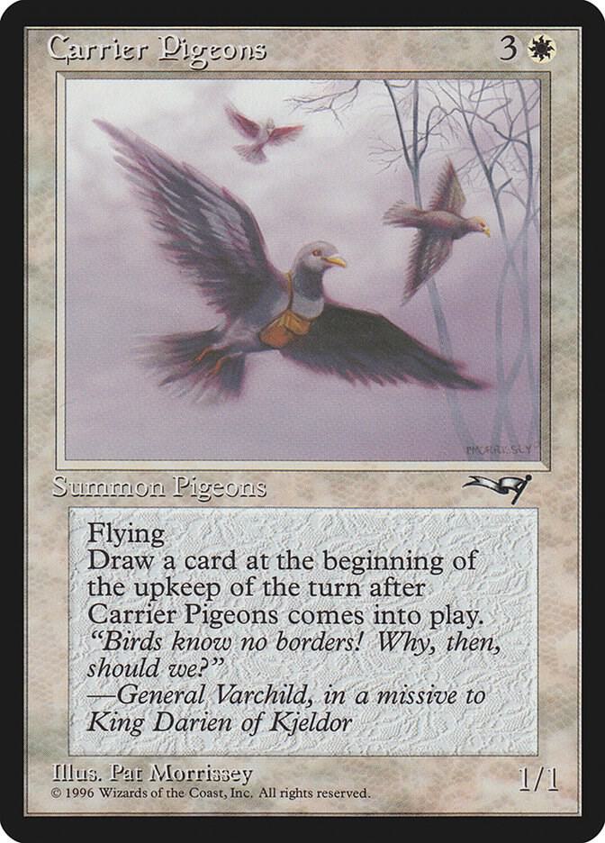 Carrier Pigeons, Alliances 126