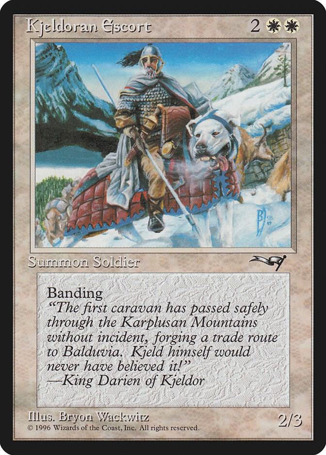 Kjeldoran Escort, Alliances 134