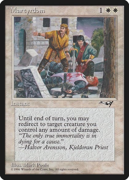 Martyrdom (Wounded on Ground), Alliances 139