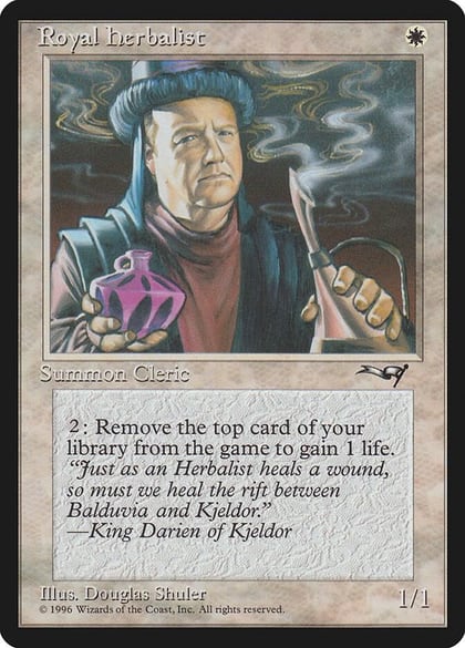 Royal Herbalist (Man), Alliances 148