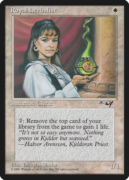 Royal Herbalist, Alliances 148