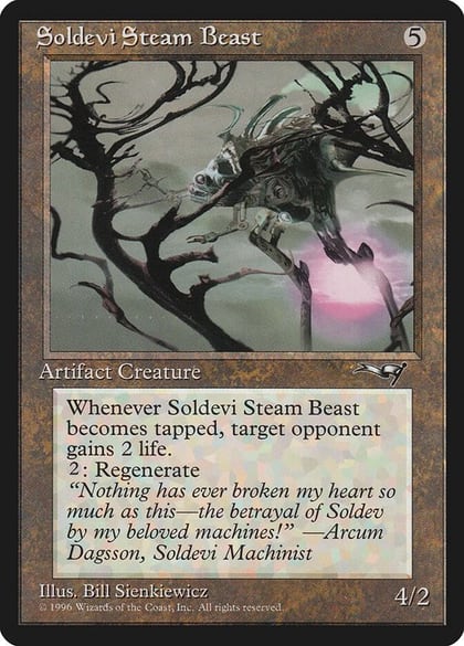 Soldevi Steam Beast (Purple Sun), Alliances 178
