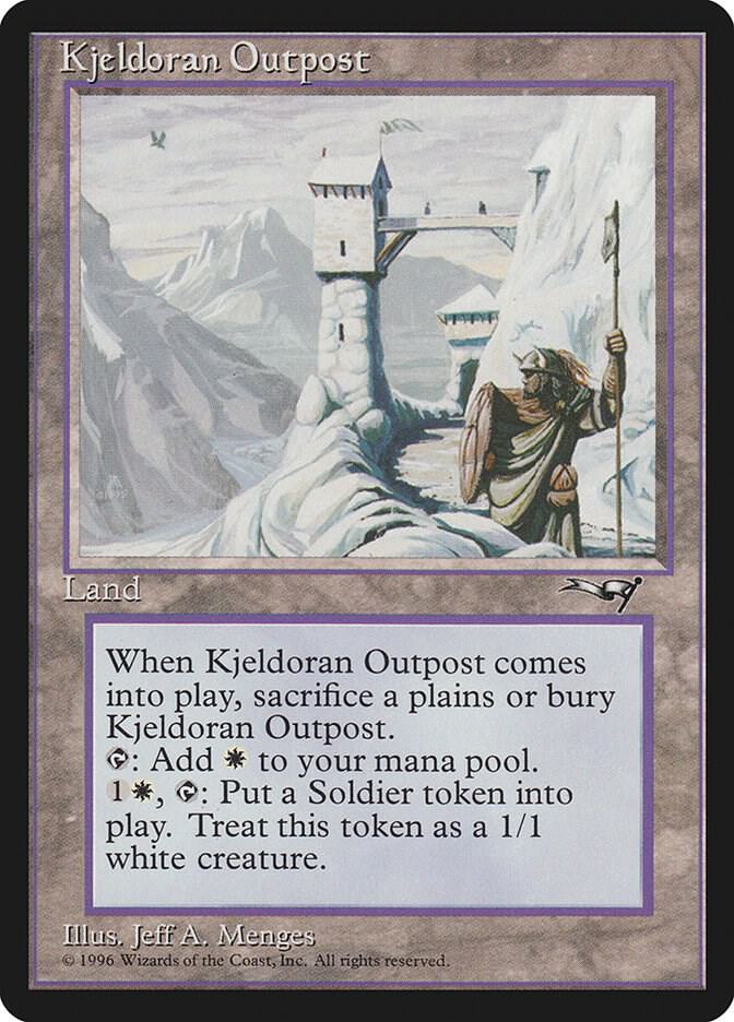 Kjeldoran Outpost, Alliances 184