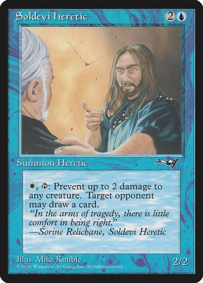 Soldevi Heretic (Blue Robe), Alliances 50