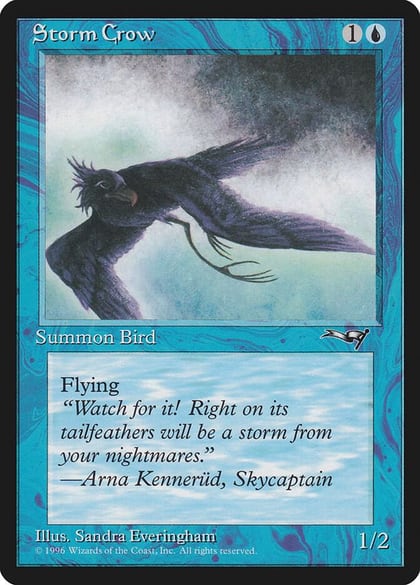 Storm Crow (Flying Left), Alliances 55