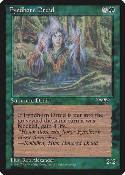 Fyndhorn Druid (Facing Right), Alliances 71