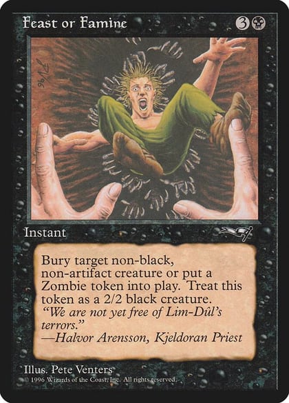 Feast or Famine (Falling into Pit), Alliances 9
