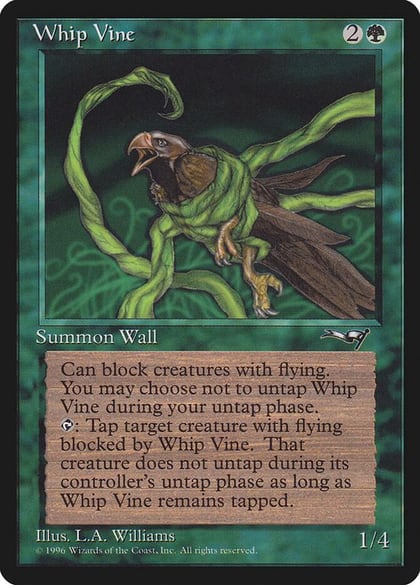 Whip Vine (Ensnared Bird), Alliances 90