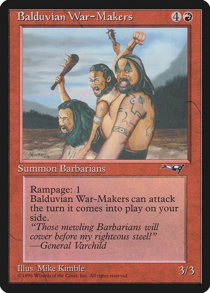 Balduvian War-Makers (Gen. Varchild Flavor), Alliances 98