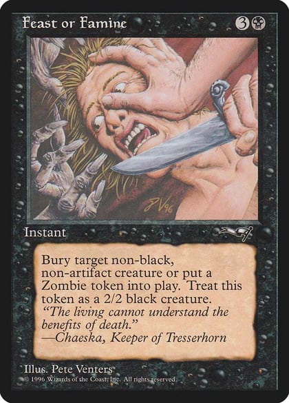 Feast or Famine (Knife), Alliances 9